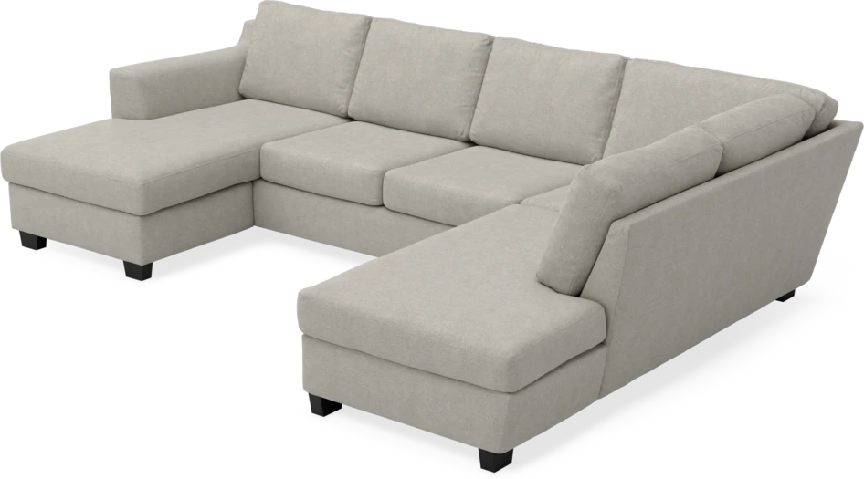 Friday - 3-sits soffa med schäslong vänster och divan höger - Beige