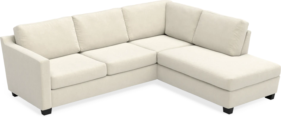 Friday - 2,5-sits soffa med divan höger - Beige