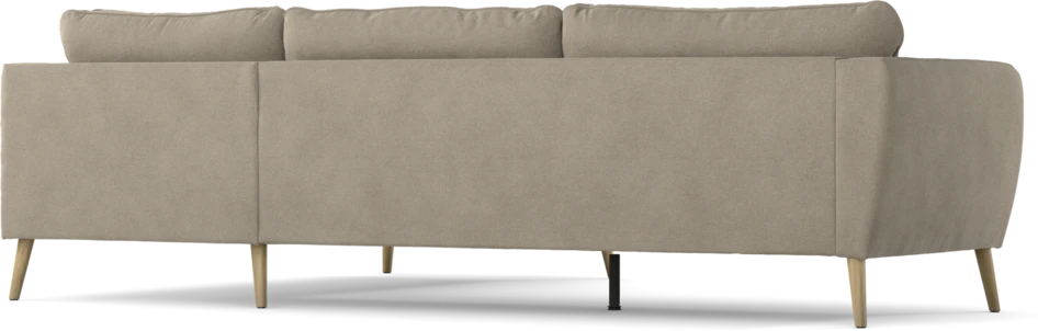 County - 2,5-sits soffa med divan höger - Beige