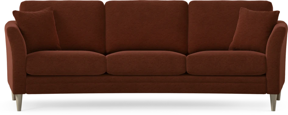Eden - 3-sits soffa svängd - Orange