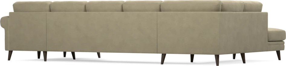 Eden - 3-sits soffa med divan vänster och schäslong höger - Beige