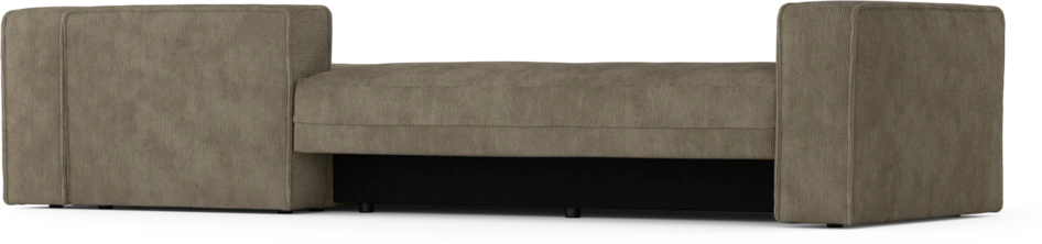 Ide - Bäddsoffa 3-sits med schäslong höger - Beige