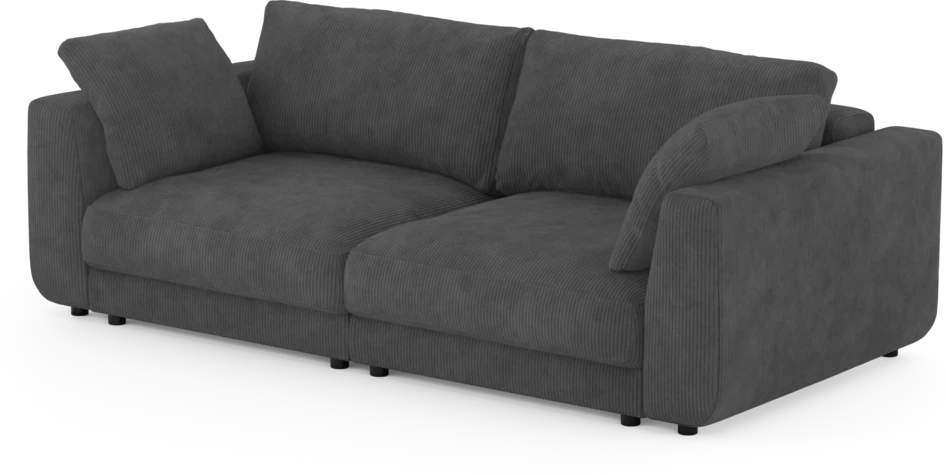 Amie - Bäddsoffa 3-sits - Grön