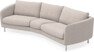 Madison - 3-sits soffa svängd, 90 cm - Beige