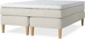 Delux Sense - Kontinentalsäng, dubbelsäng med bäddmadrass - Beige