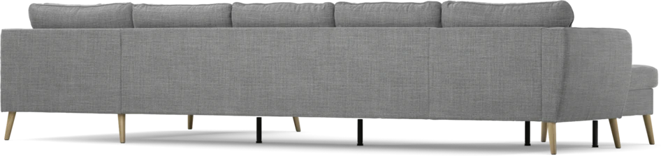 County - 4-sits soffa med schäslong vänster och divan höger - Grå