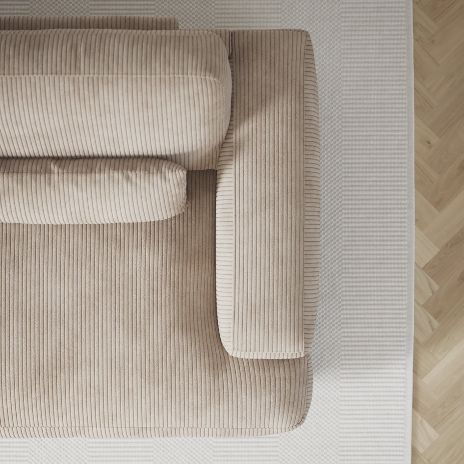 Noma - 3-sits soffa - Beige