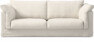Cherrie - 2,5-sits soffa med kappa - Vit