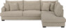 Mila - 3-sits soffa med divan höger - Beige