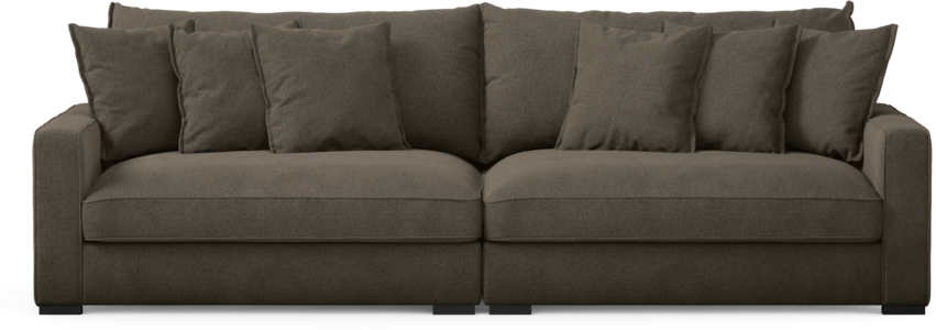 Rossi - 4-sits soffa - Brun