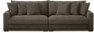 Rossi - 4-sits soffa - Brun
