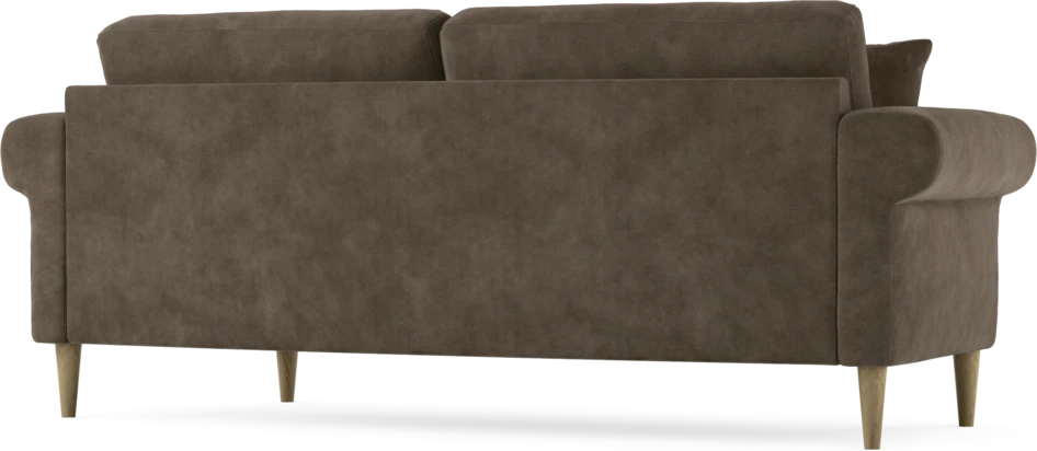 Eden - 2,5-sits soffa svängd - Brun