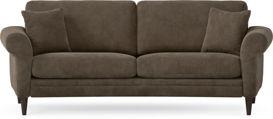 Eden - 2,5-sits soffa svängd - Brun