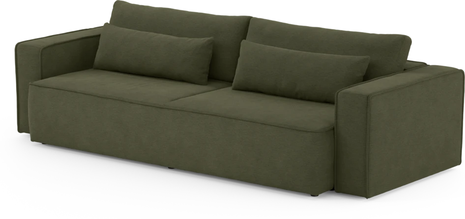Ide - Bäddsoffa 4-sits - Grön