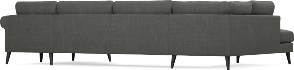 Bridge - 3-sits soffa med divan vänster och schäslong höger - Grå