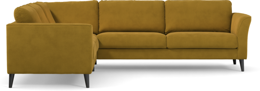 Bridge - Hörnsoffa, 2+3-sits - Gul