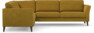 Bridge - Hörnsoffa, 2+3-sits - Gul
