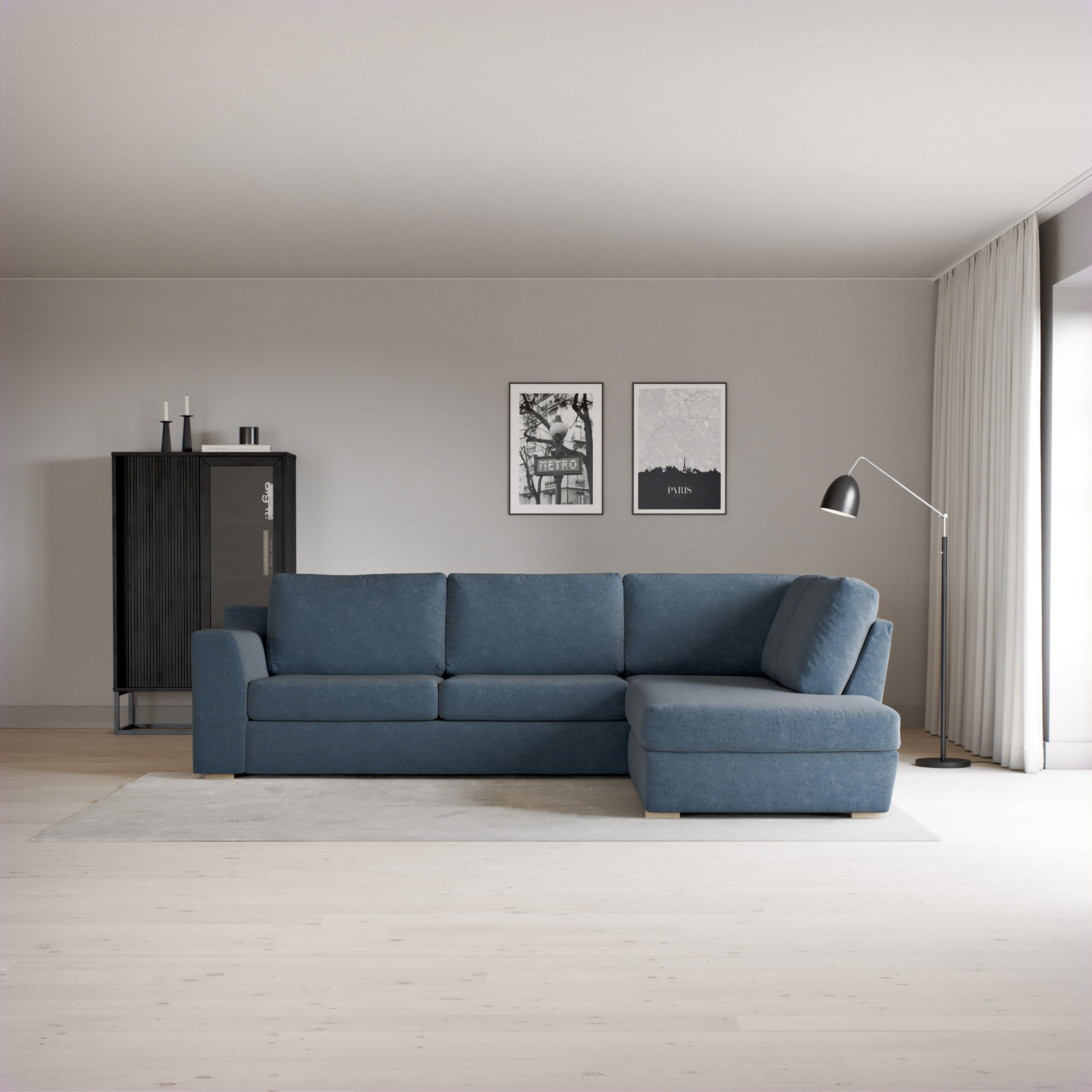 Friday - 2,5-sits soffa med divan höger - inspiration
