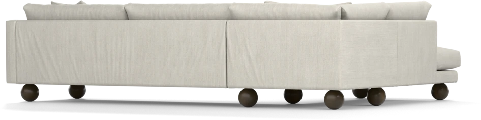 Harper - 3-sits soffa med divan vänster - Beige
