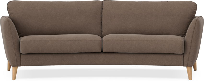 Bridge - 3-sits soffa svängd - Beige