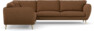 Madison Lux - Hörnsoffa 2+3-sits, hörn 1 - Brun