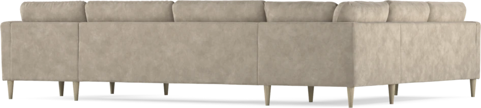 Bridge - Hörnsoffa, 2+3-sits med schäslong höger - Beige