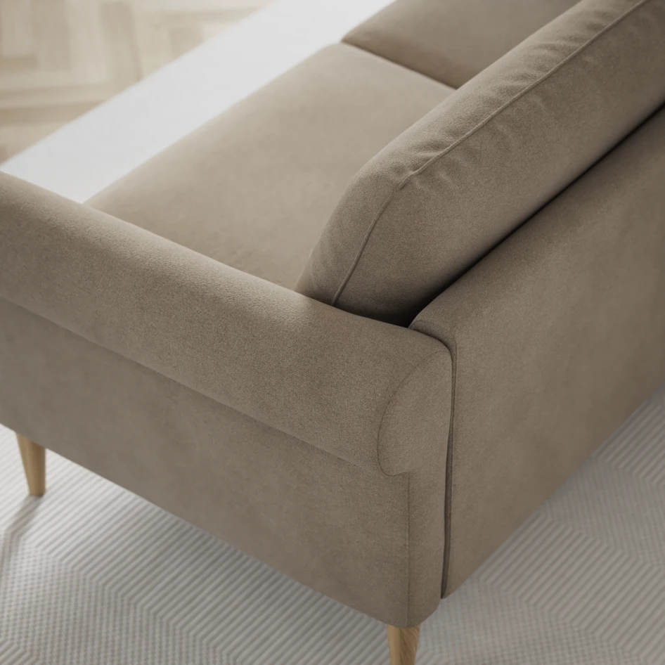 Bridge - Hörnsoffa, 2+2-sits - Beige