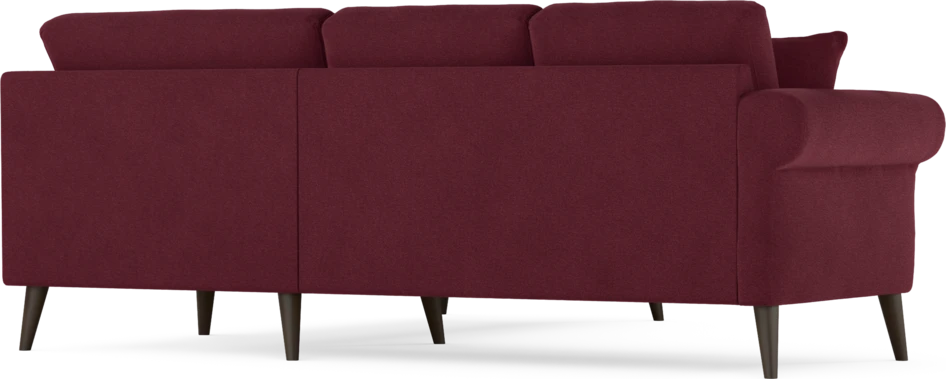 Eden - Hörnsoffa, 2+2-sits - Röd