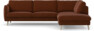 Madison Lux - 3-sits soffa med divan höger - Orange