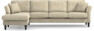 Eden - 3-sits soffa med schäslong - Beige