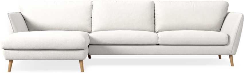 Madison Lux - 3-sits soffa med schäslong vänster - Beige