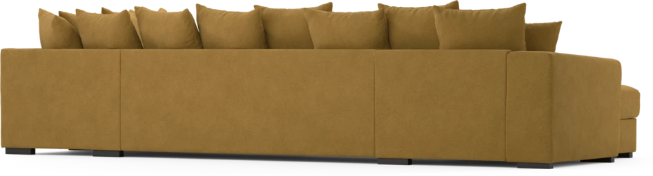 Town - 3-sits soffa med divan höger och schäslong vänster - Gul