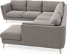 Madison - Hörnsoffa med schäslong höger - Beige