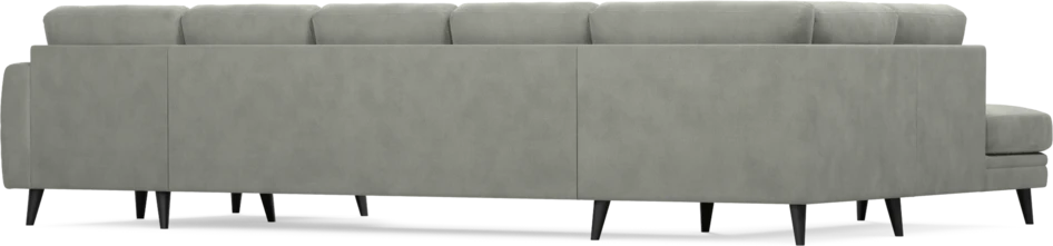 Eden - 3-sits soffa med divan vänster och schäslong höger - Grå