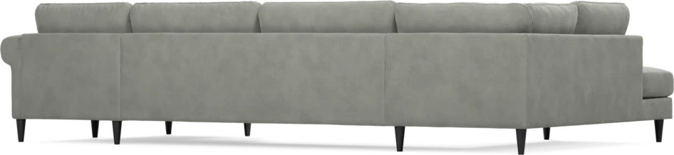 Bridge - 3-sits soffa med divan vänster och schäslong höger - Grå