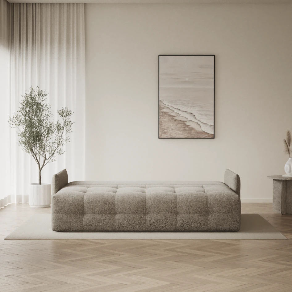 Bella - Bäddsoffa 3-sits - Beige