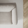 Madison Lux - 3-sits soffa med divan höger - Grå