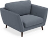 Madison Lux - Fåtölj, 70 cm - Blå