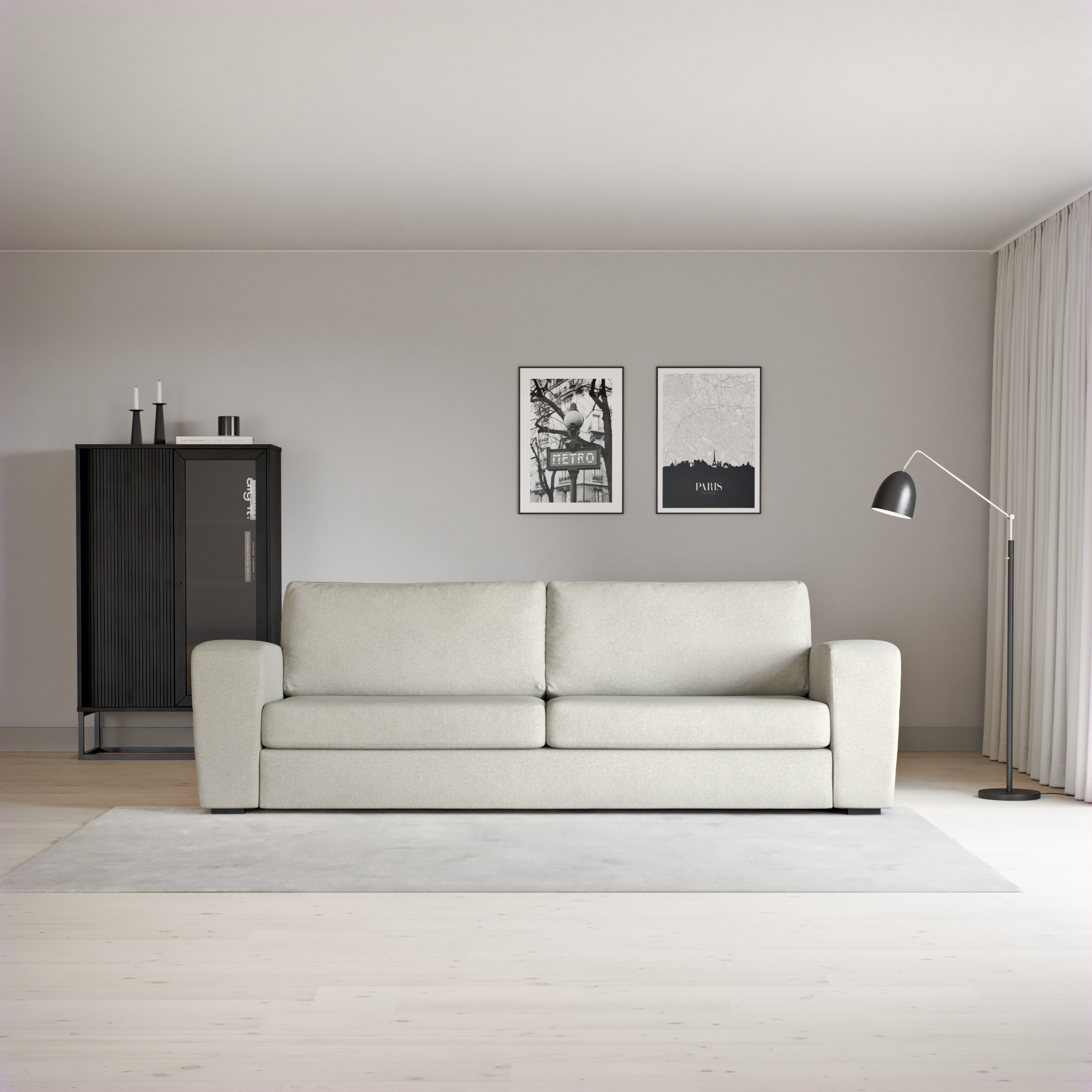 Friday - 3-sits soffa - inspiration