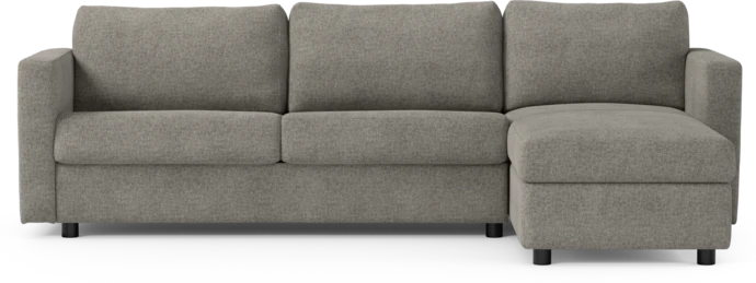 Lindö, Bäddsoffa 2,5-sits med schäslong, vändbar
