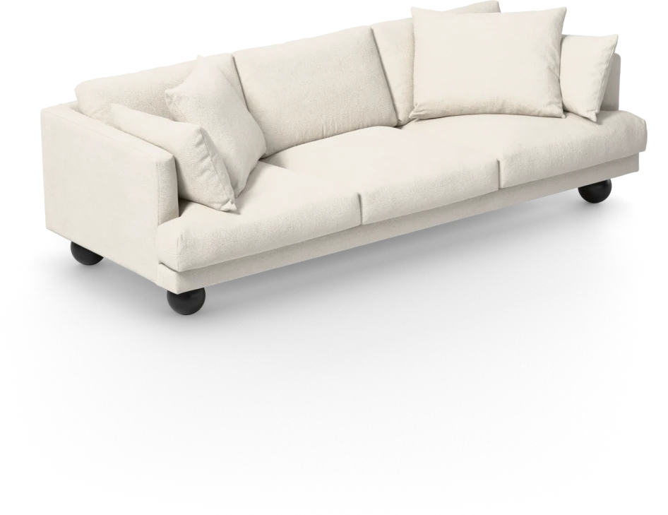 Harper - 4-sits soffa - Vit