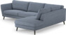 Madison Lux - 3-sits soffa med divan höger - Blå