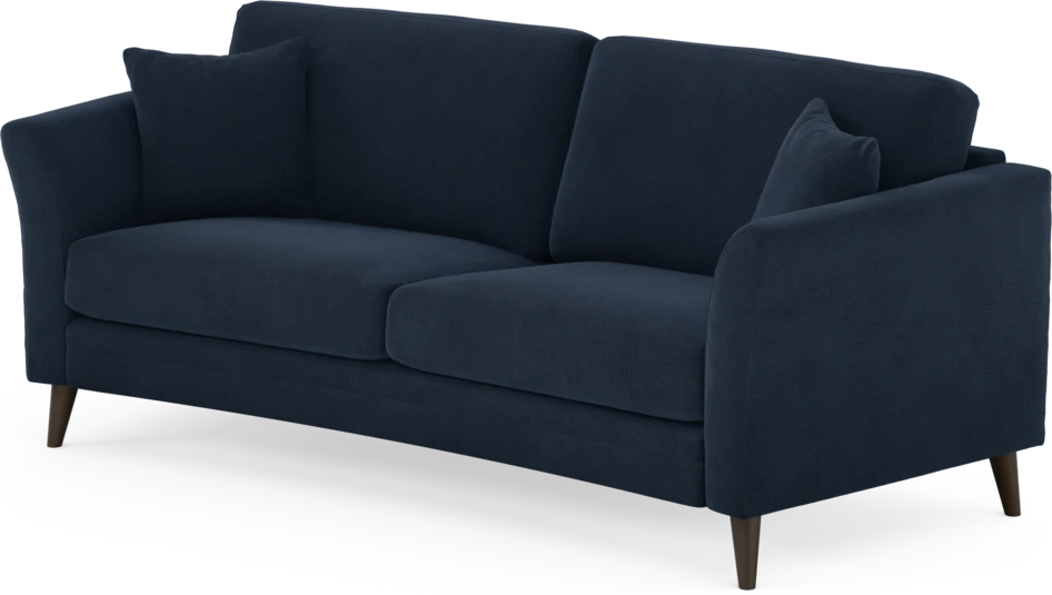 Eden - 2,5-sits soffa svängd - Blå
