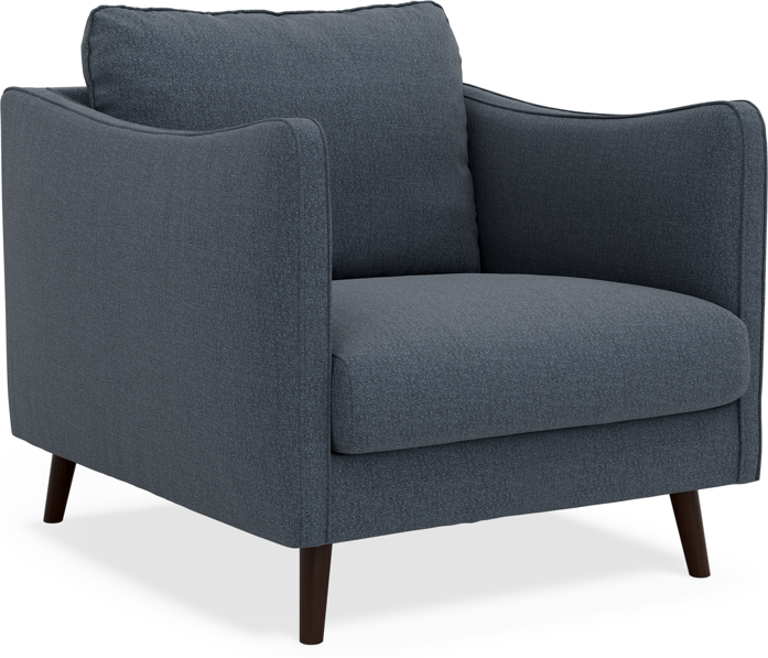 Madison Lux - Fåtölj, 70 cm - Blå