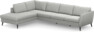 County - 3-sits soffa med divan vänster - Grå