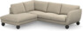 Madison Lux - 2-sits soffa med divan vänster - Beige