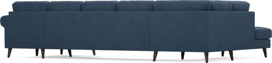 Eden - 3-sits soffa med divan vänster och schäslong höger - Blå