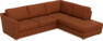 Friday - 2,5-sits soffa med divan höger - Orange