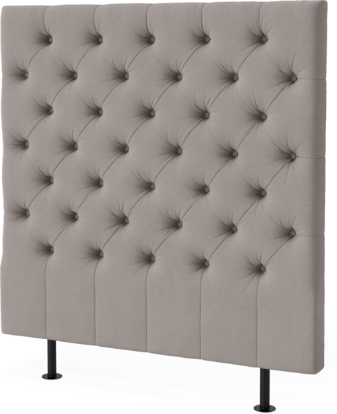 Cape pikerad - Sänggavel, 90-210 cm - Grå