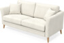 Eden - 2,5-sits soffa - Vit